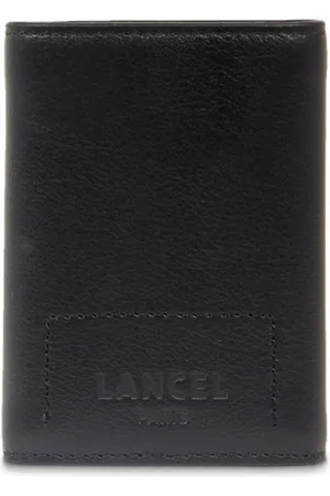 LANCEL Portafoglio tri-fold in pelle