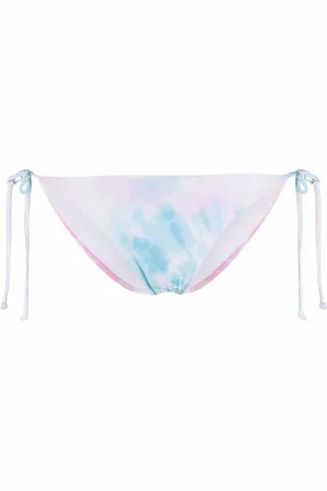 Chiara Ferragni Slip bikini con fantasia tie-dye