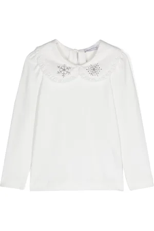 MONNALISA T-shirt con dettaglio colletto