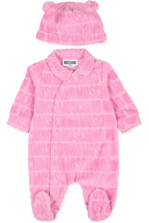 Moschino Pigiama con logo jacquard