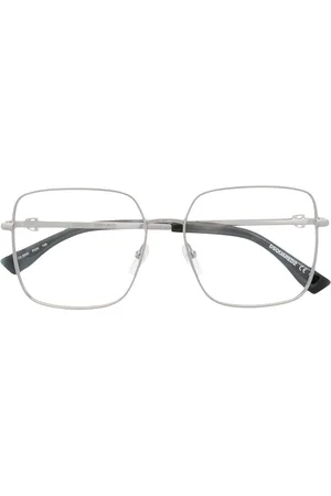 Dsquared2 Occhiali squadrati con logo inciso