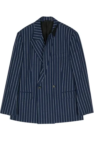 Marina Yee Blazer doppiopetto a righe