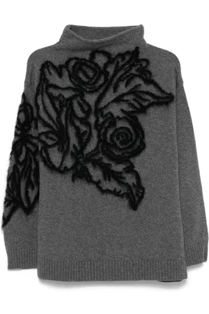 Alberta Ferretti Maglione a fiori
