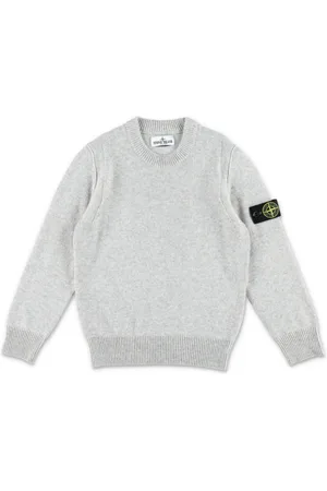 Stone Island Felpa con applicazione Compass