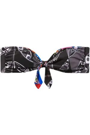 Puccini Top bikini con stampa
