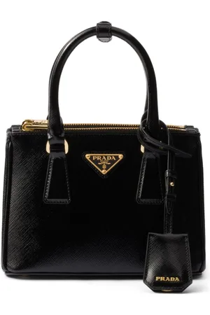 Prada Borsa Galleria mini in pelle verniciata