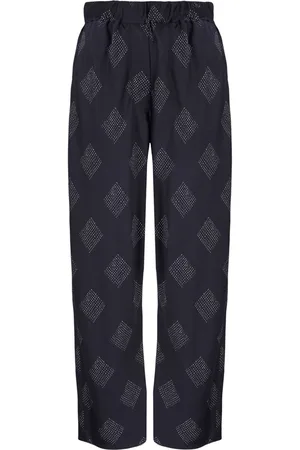 Giorgio Armani Pantaloni dritti a rombi