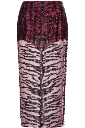 Pinko Gonna midi con paillettes