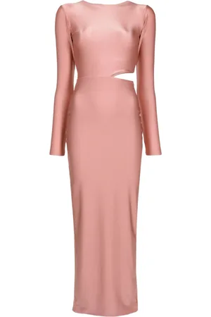 Lethicia Bronstein Abito Sophia lungo con cut-out