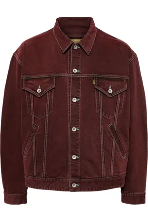 DOUBLET Giacca denim con dettaglio cuciture