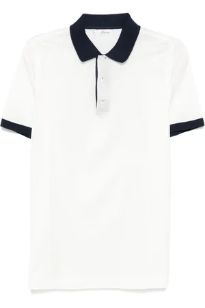 BRIONI Polo con ricamo