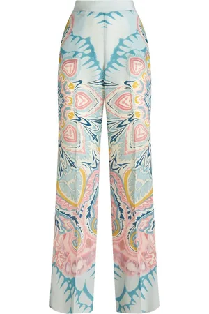 Etro Pantaloni con stampa paisley