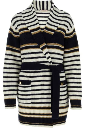 VALENTINO GARAVANI Cardigan lungo a righe