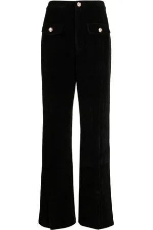 B+AB Pantaloni a coste con pieghe