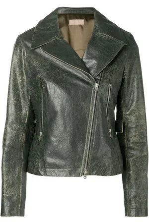 Alaïa Giacca biker effetto vissuto anni 