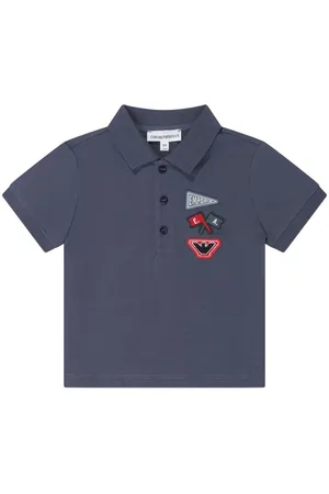 Emporio Armani Polo con applicazione