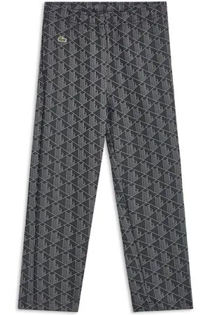 Lacoste Pantaloni sportivi con motivo monogramma