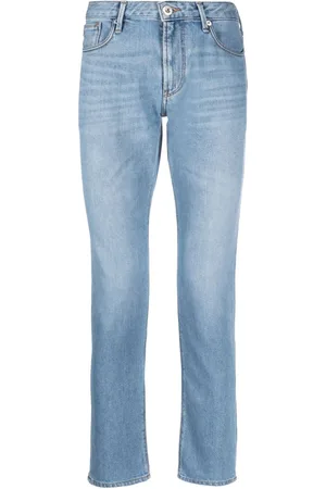 Emporio Armani Jeans slim con effetto schiarito
