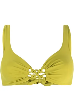 FISICO Top bikini con intreccio