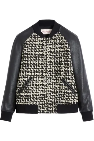 VALENTINO GARAVANI Bomber in tweed con applicazione Chez