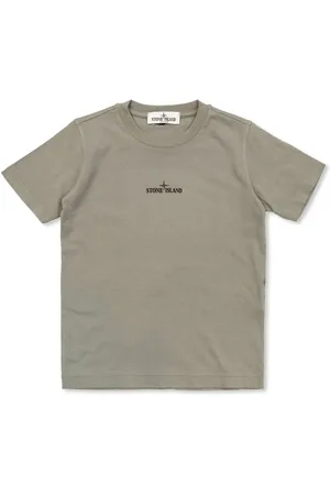 Stone Island T-shirt con stampa Compass