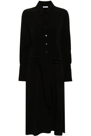 Patrizia Pepe Abito midi con ciondolo logo