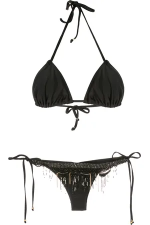 AMIR SLAMA Set bikini con ricamo