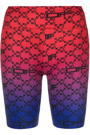 OFF-WHITE Shorts da ciclismo con stampa
