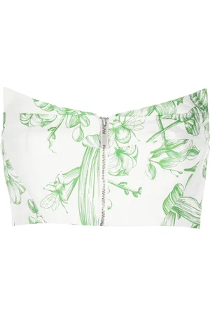 LEO LIN Top a fiori