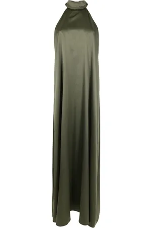Lethicia Bronstein Abito lungo Bly con scollo all