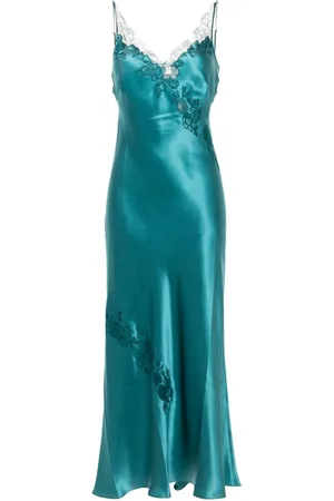 CARINE GILSON Sottoveste con bordi di pizzo
