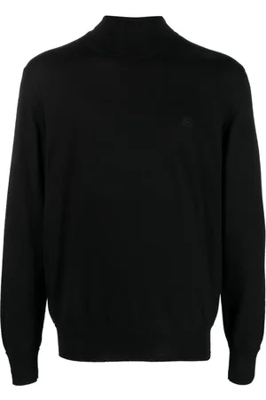 Etro Maglione a collo alto con ricamo