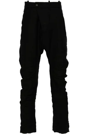 MASNADA Pantaloni con effetto vissuto