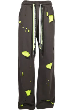 MOSTLY HEARD RARELY SEEN Pantaloni sportivi con effetto vissuto