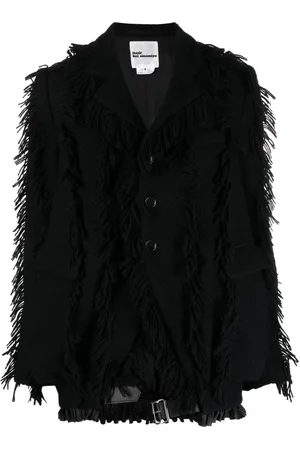 NOIR KEI NINOMIYA Blazer con frange