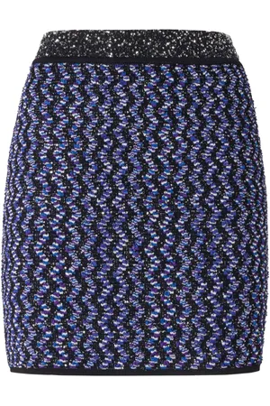 Missoni Minigonna in lam?? con motivo a zigzag