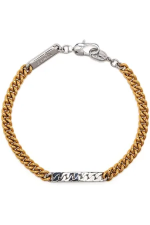 CAPSULE ELEVEN Bracciale bicolore Power Tag