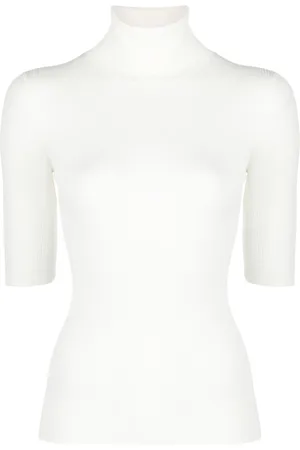 THEORY Maglione a coste con collo alto