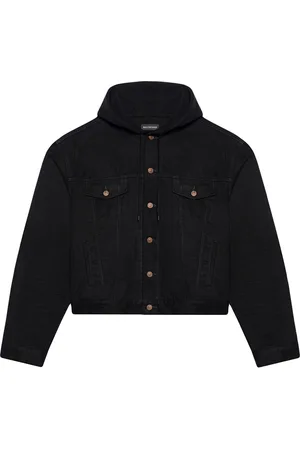 Balenciaga Giacca-camicia con cappuccio