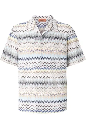 Missoni Camicia con motivo a zigzag