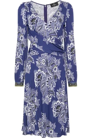 Etro Abito midi a fiori