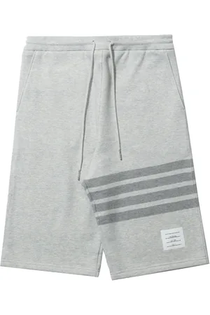 Thom Browne Shorts sportivi con dettaglio a 4 righe