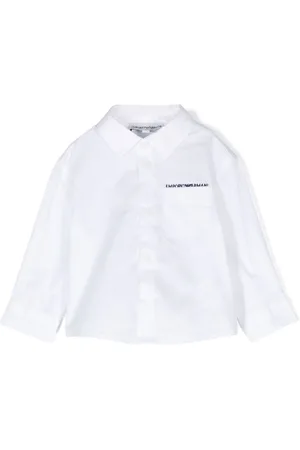Emporio Armani Camicia con ricamo