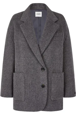 Studio Tomboy Cappotto con effetto spazzolato