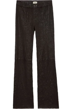 Zadig & Voltaire Pantaloni Paulin in pelle