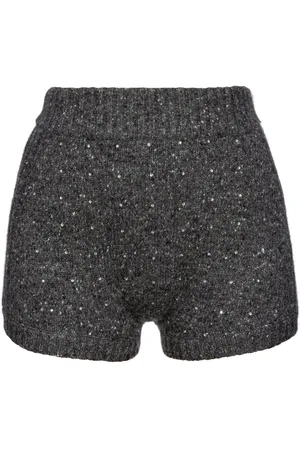 Pinko Shorts con paillettes
