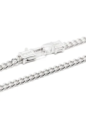 TOM WOOD Bracciale M a catena in maglia barbazzale