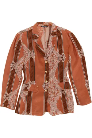 Jean Paul Gaultier Blazer con stampa paisley 2000