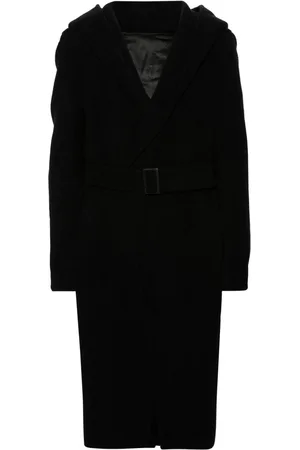 Rick Owens Cappotto con cappuccio