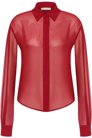 Serafini Camicia semi trasparente